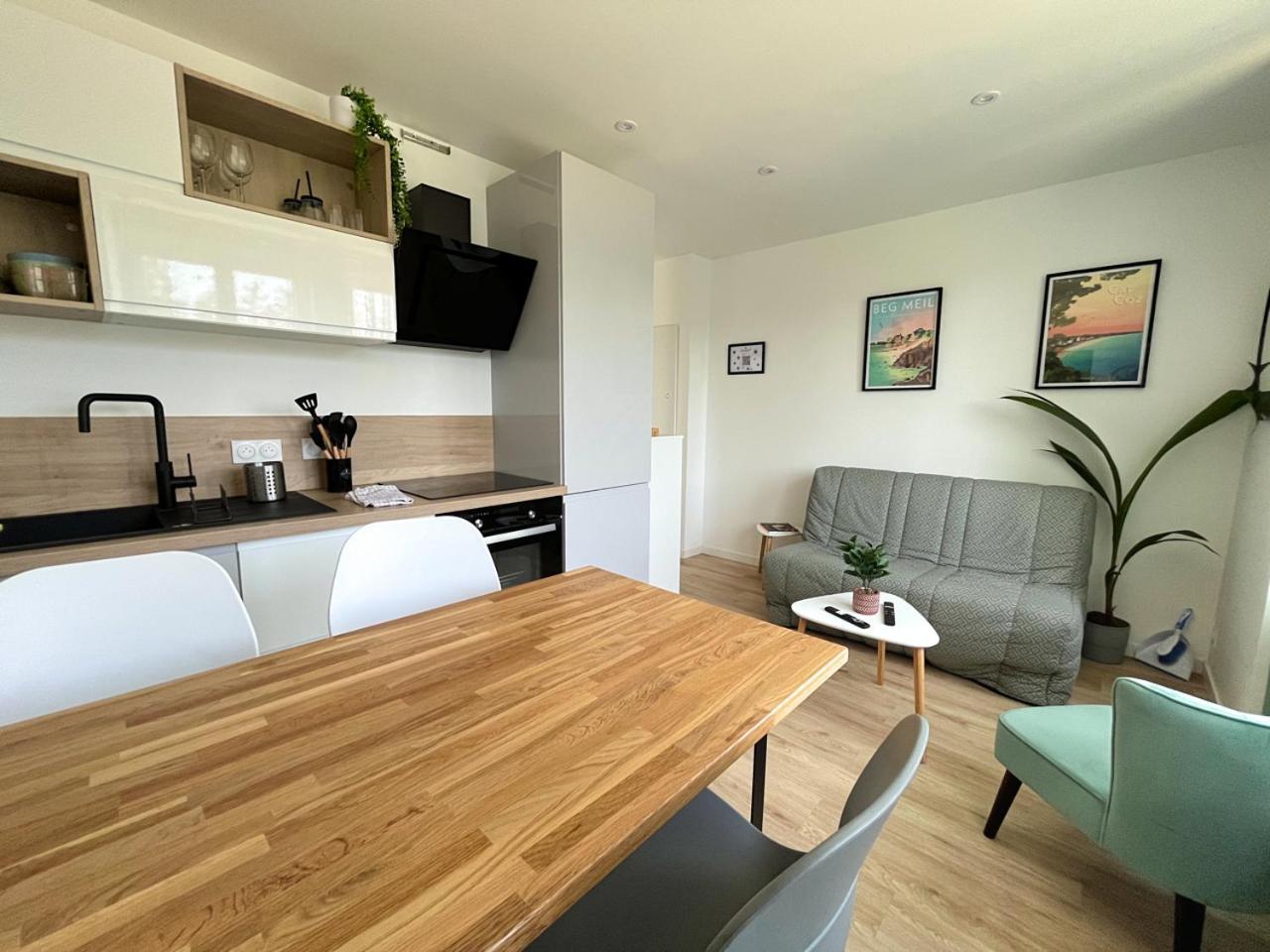 Off Apartment Ergue-Gaberic Bagian luar foto